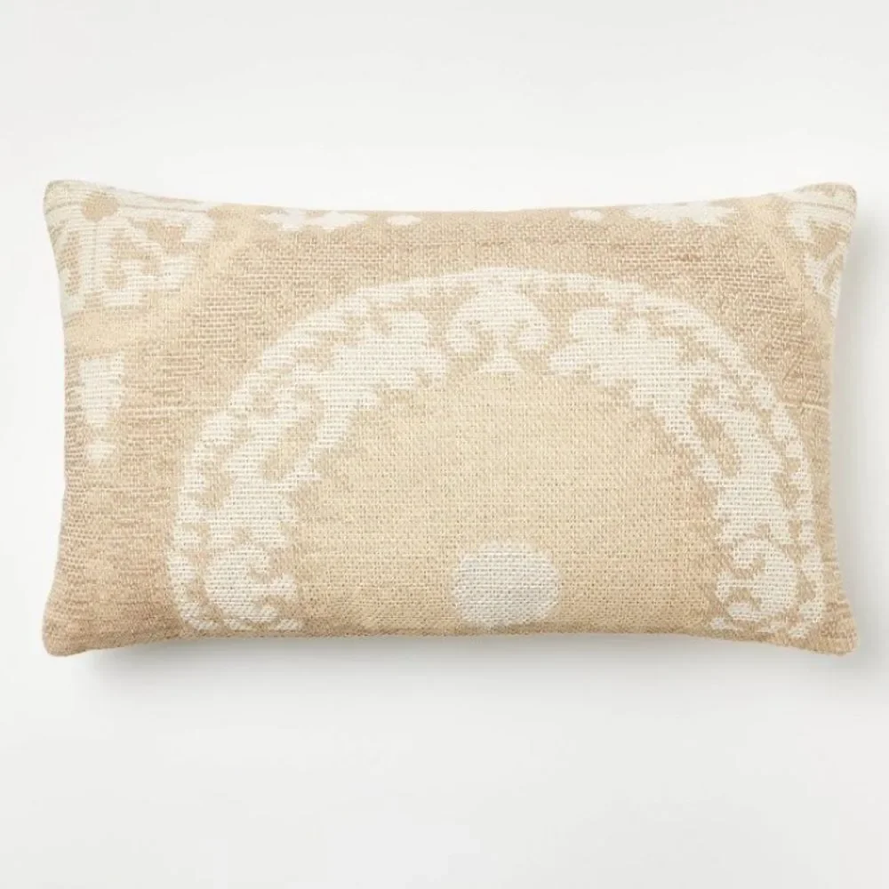 Studio Mcgee Suzani Woven Threshold Lumbar Throw Pillow